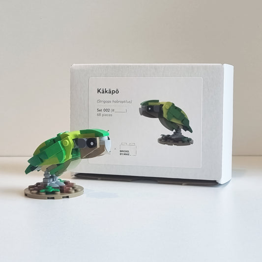 Kākāpō Brick Kit | Forest & Bird Collab
