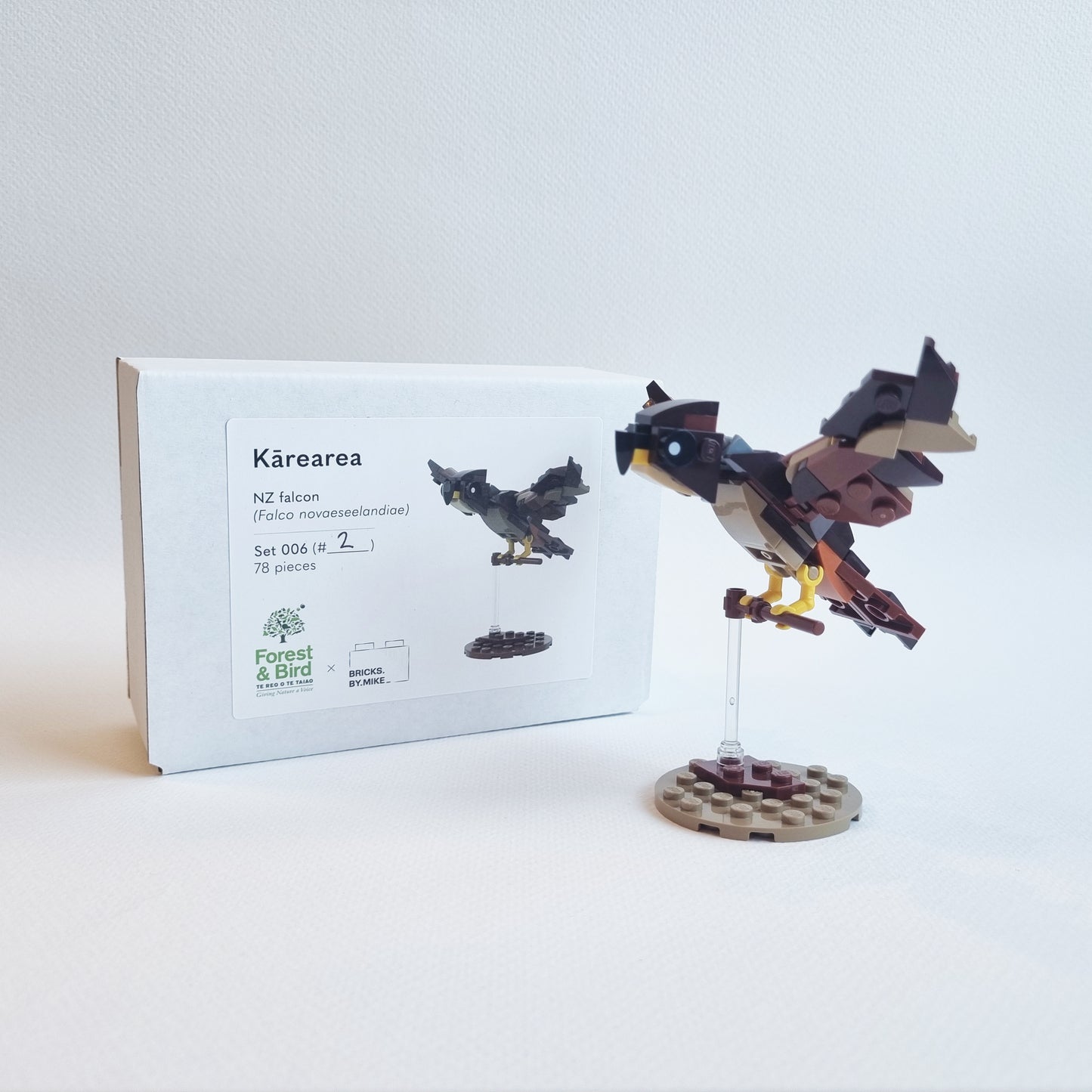 Kārearea Brick Kit | Forest & Bird Collab