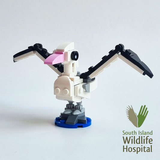 Toroa / Southern Royal Albatross Brick Kit | South Island Wildlife Hospital Collab