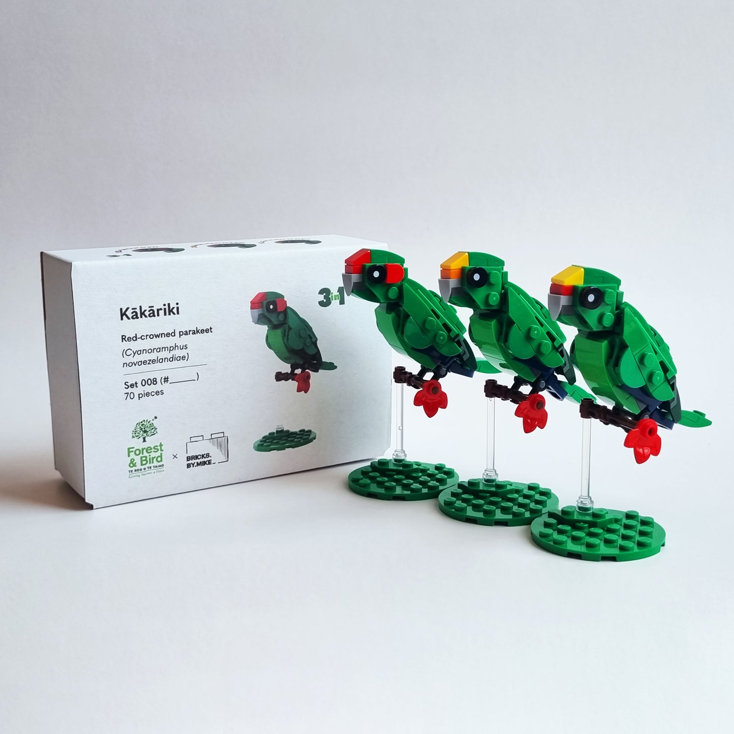 Kākāriki Brick Kit | Forest & Bird Collab