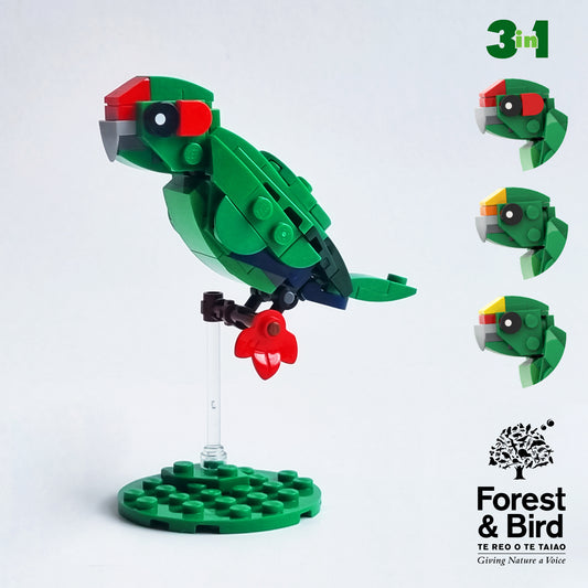Kākāriki Brick Kit | Forest & Bird Collab