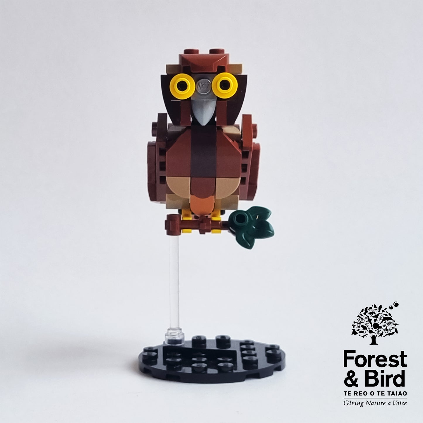 Ruru / Morepork Brick Kit | Forest & Bird Collab